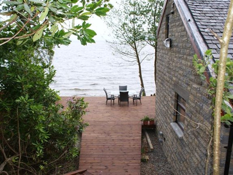 Waterside Self Catering Lodges and Cottages that overlooks onto Loch Lomond in Scotland