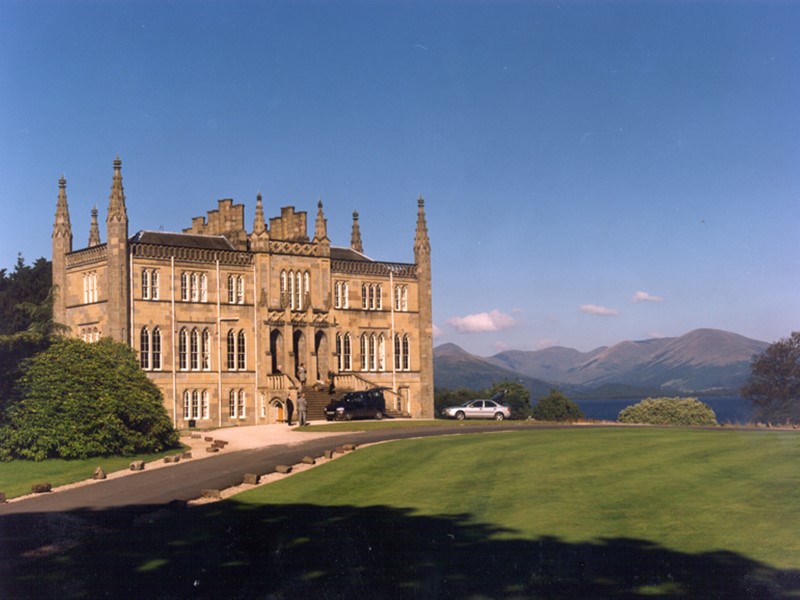 The Ross Priory Bed and Breakfast with Views over Loch Lomond in Scotland